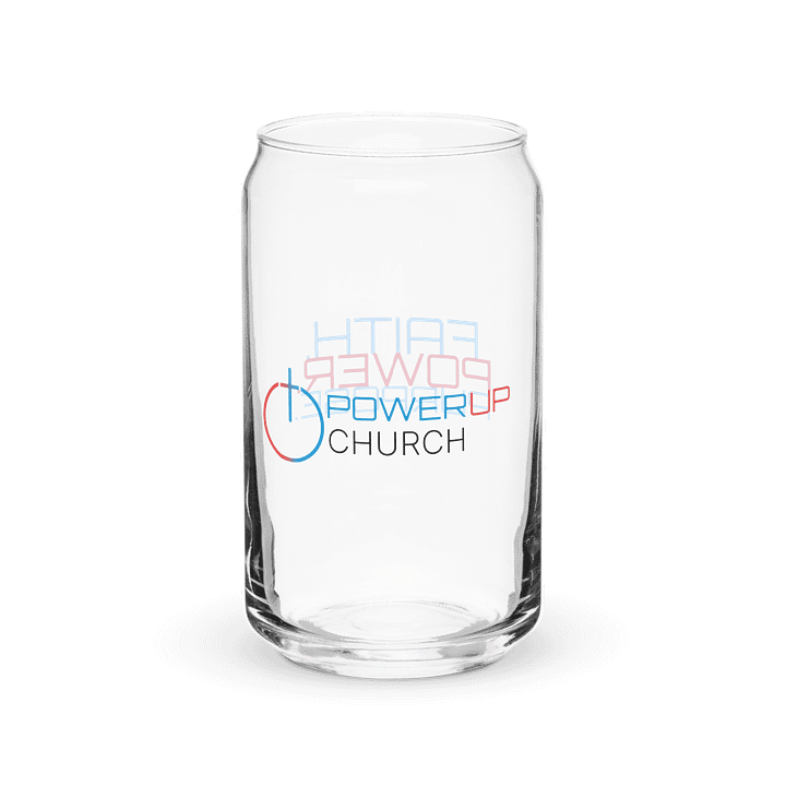 Power Up Church – Can Glass (Faith. Power. Purpose.) product image (1)