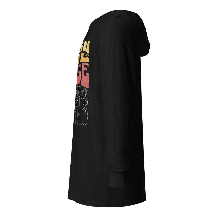 Turn The Page Kamala Harris Retro Groovy Design, Inspirational Message Hoodie Vintage Style, product image (9)