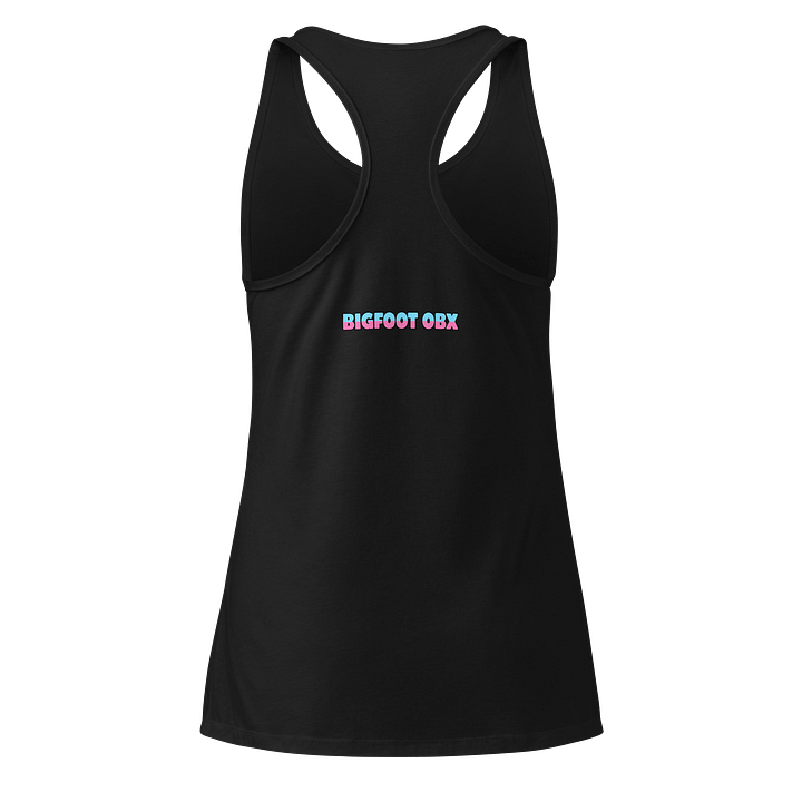 Destination Bigfoot Bronco Retro-Inspired Next Level Women's Racerback Tank Top (Multi Color Options) product image (6)