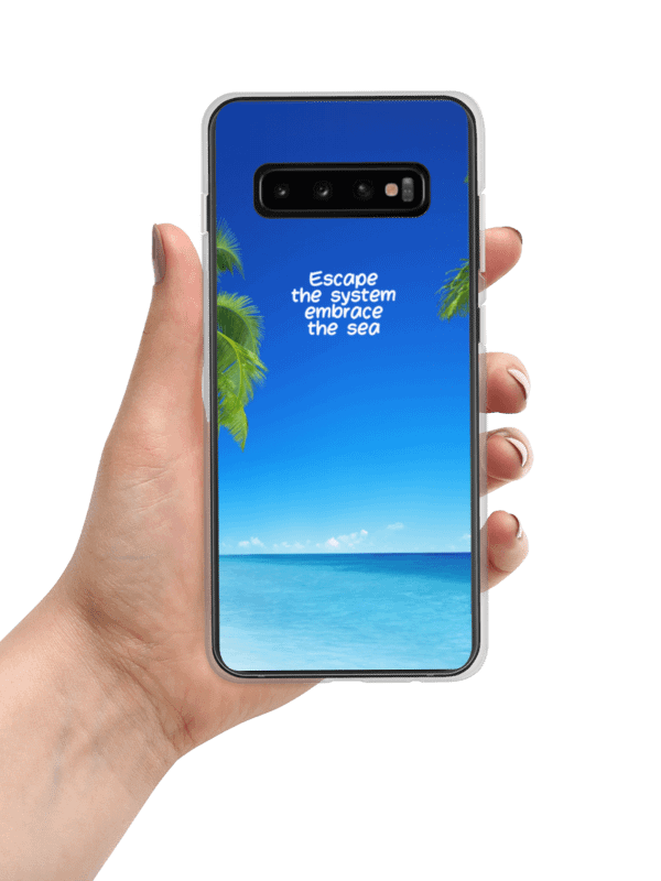 Embrace the Sea Samsung® Clear Case product image (7)