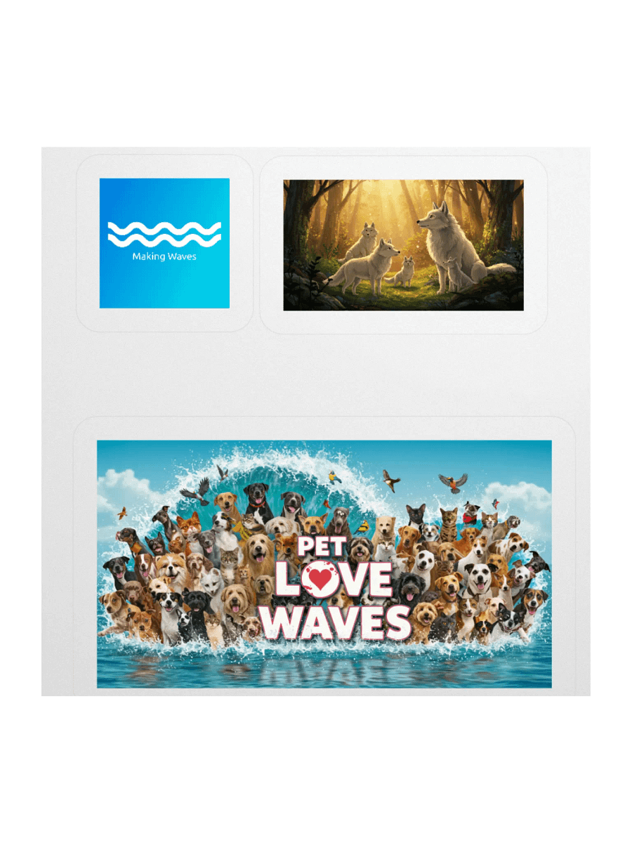 Wild Waves Sticker Pack product image (2)
