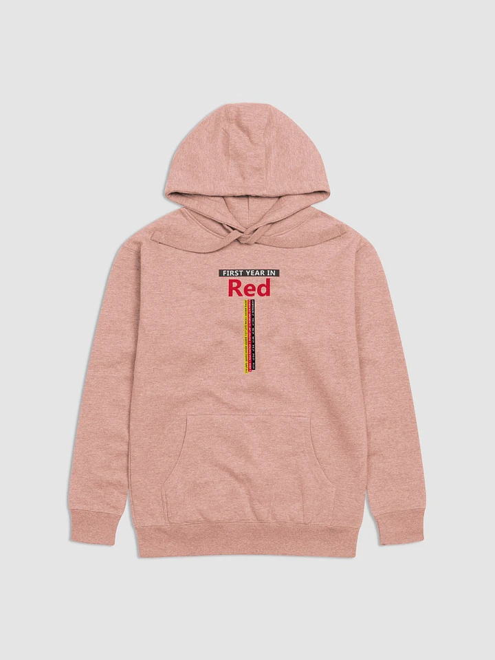 FIRST YEAR IN RED (pullover hoodie) product image (1)
