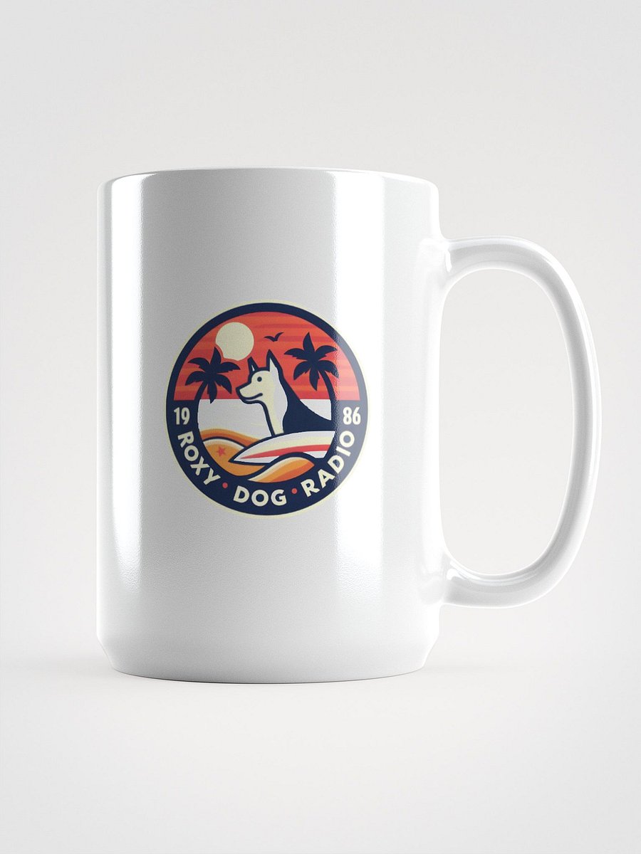 Roxy Dog Radio Vintage Beach 1986 Coffee Mug product image (1)