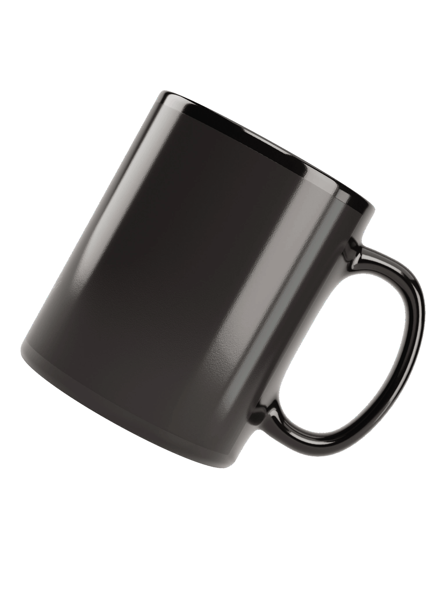 Broc's White Logo on Black Mug product image (7)