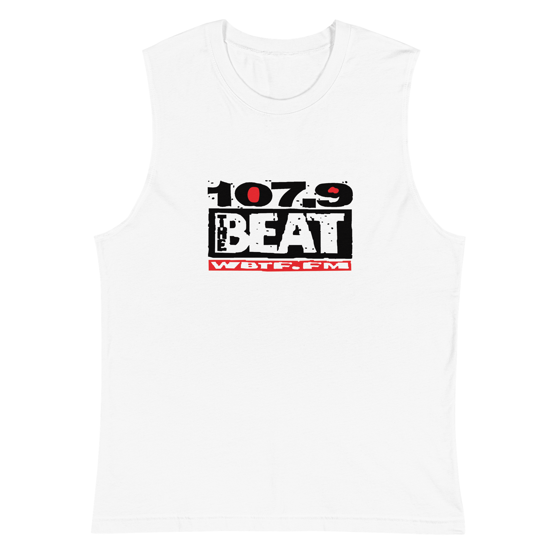 The Beat White Muscle Tank product image (2)
