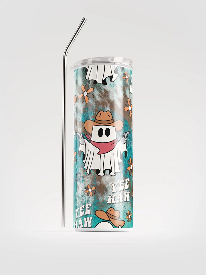 Yee Haw Ghosts Stainless Steel Tumbler product image (1)