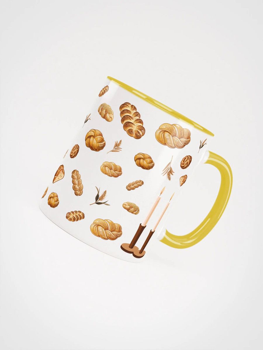 Pass the Challah Duo-Color Mug product image (6)