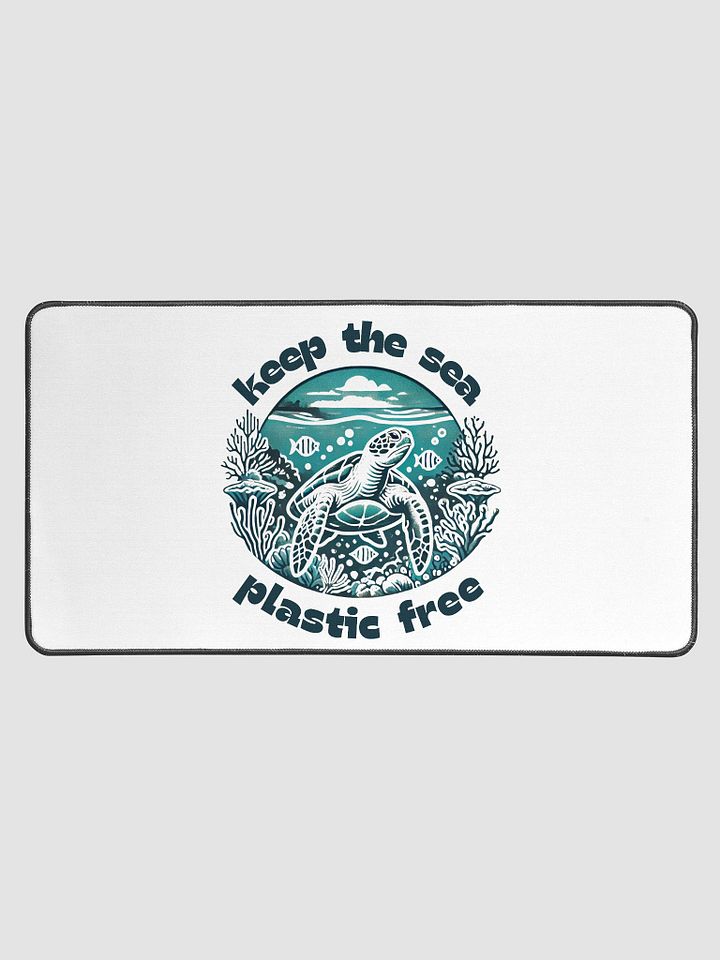 keep the sea plastic free Desk Mat product image (1)