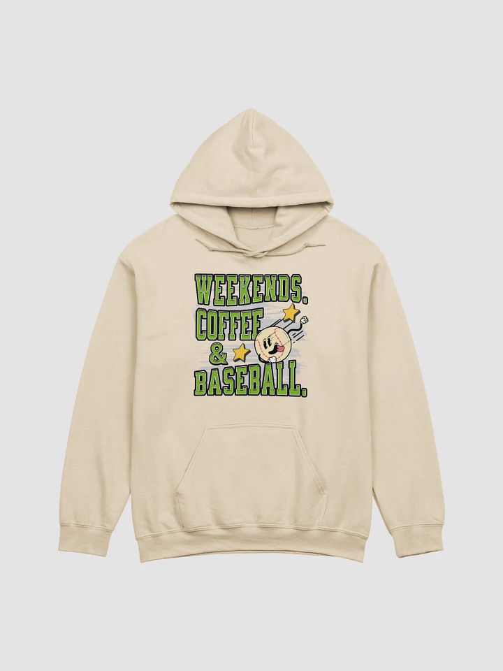 Weekends Coffee And Baseball Warrior Hoodie product image (19)