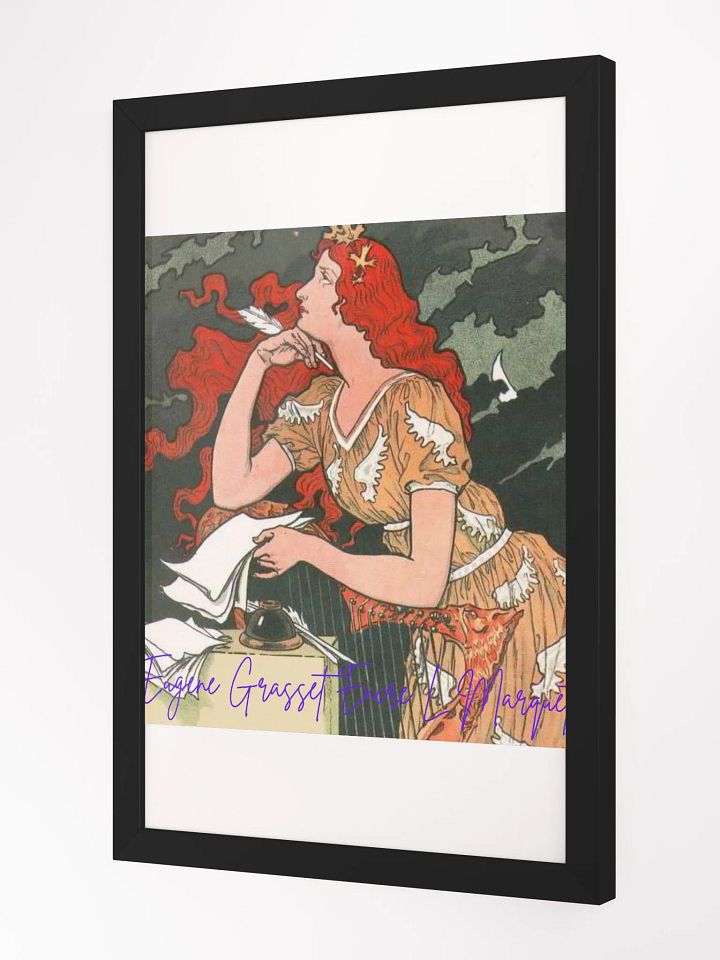 Art by Eugene Grasset Framed High-Quality Matte Poster (in) product image (2)