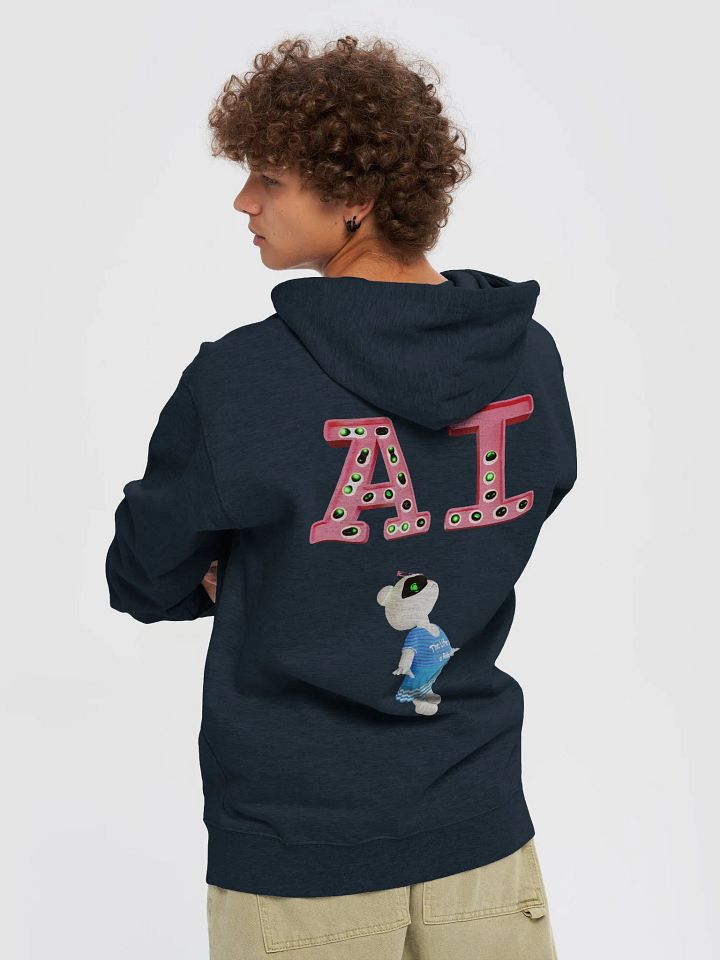 I Am AI (zip up hoodie) product image (2)