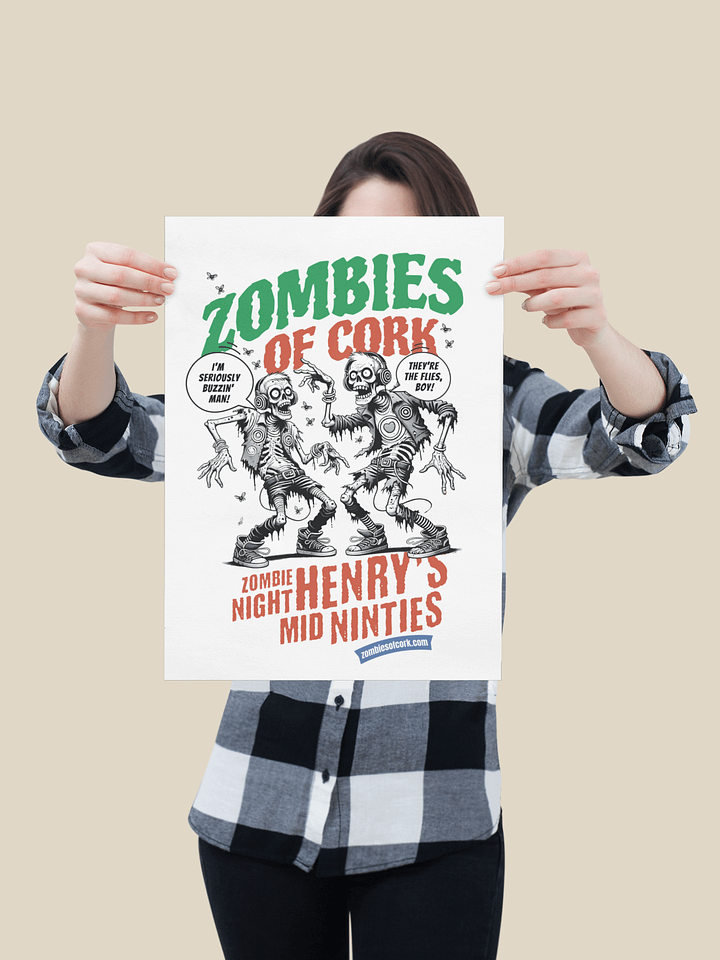 Zombie Ravers Poster (Digital Download) product image (1)