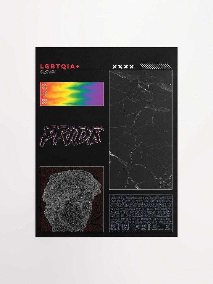 LGBTQIA+ Pride Poster product image (2)