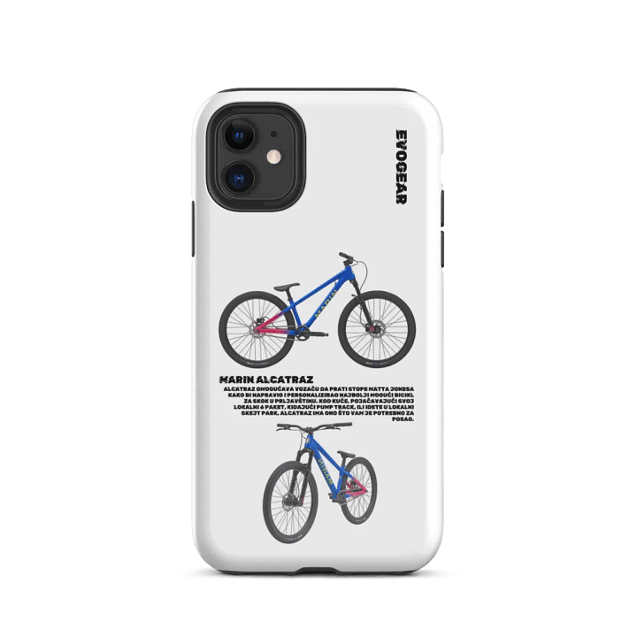 White Marin Alcatraz iPhone Case product image (2)