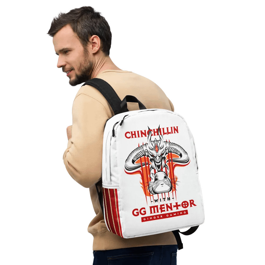 Chinchillin With GGMentor Backpack! product image (10)