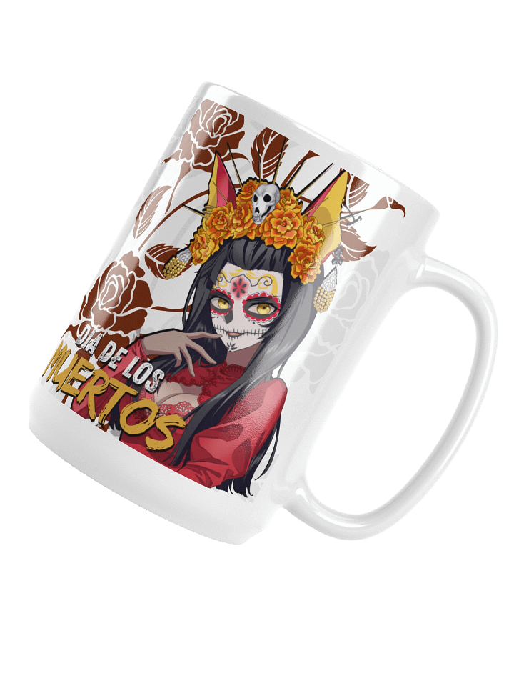 [Limited Edition] Xolo Queue "Día de los Muertos" 15 oz Mug - White product image (2)