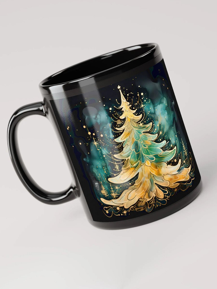 Festive Brushstroke Christmas Tree Mug product image (5)