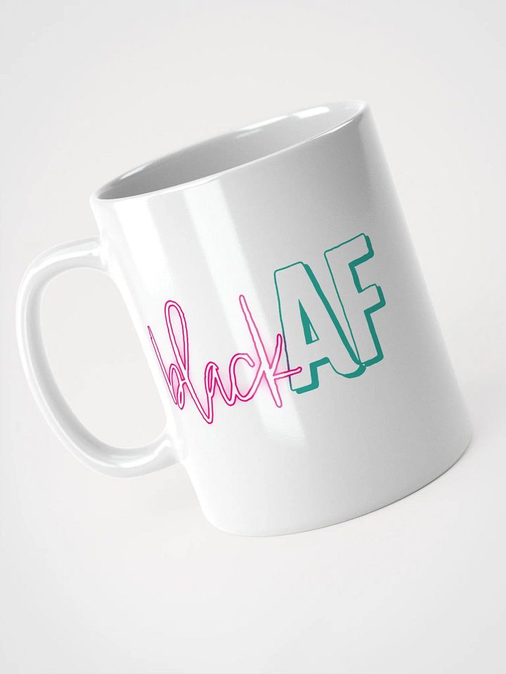BlackAF Mug White 20oz product image (1)