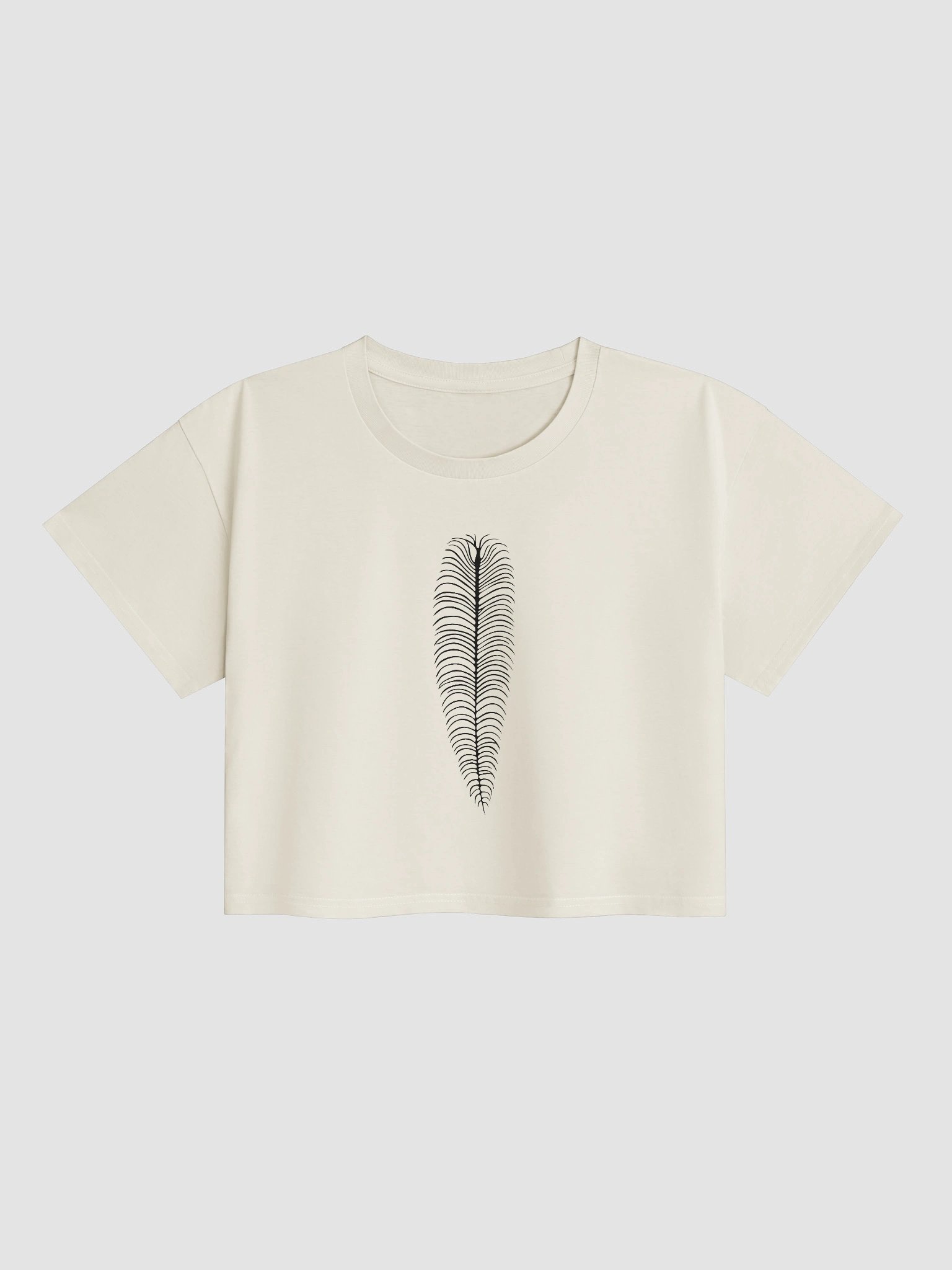 ANTHURIUM VEITCHII SKELETON - Crop Top product image (1)
