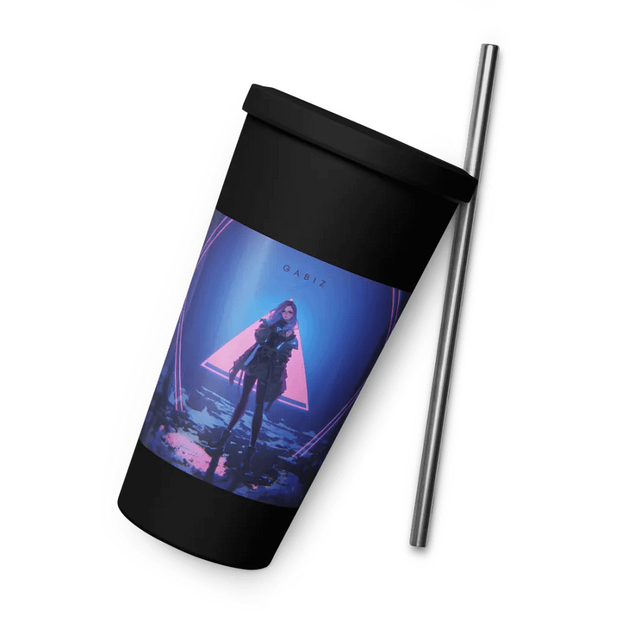Cyberpunk V.1 Tumbler with a Straw product image (3)