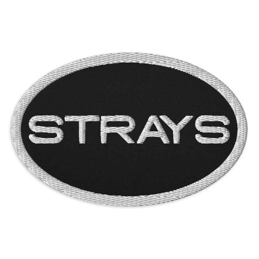 Strays Embroidered Patch product image (1)