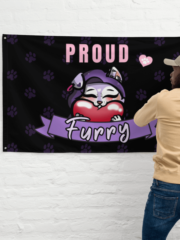 Proud Furry Tapestry product image (1)