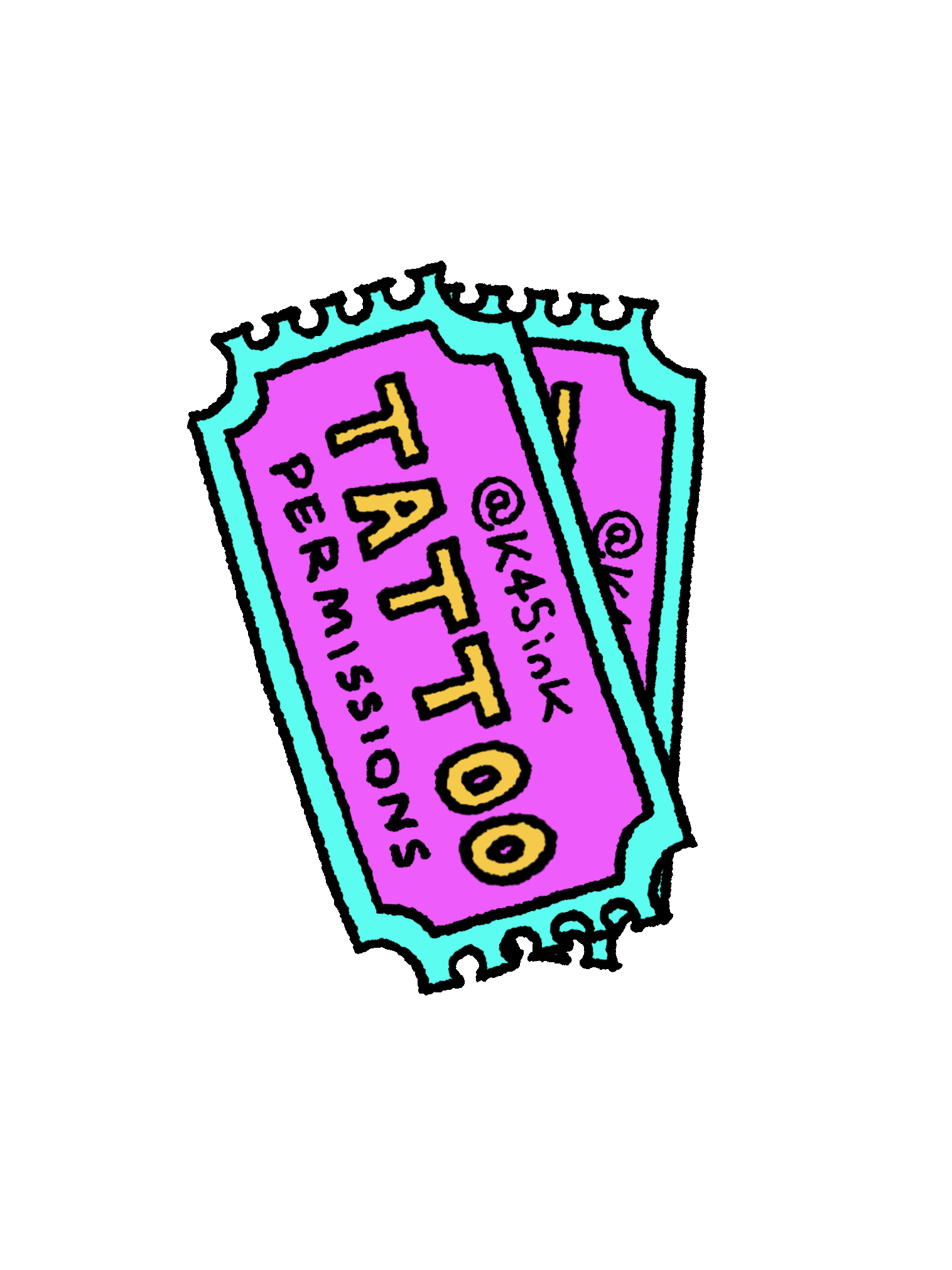 TATTOO PERMISSION TICKET product image (1)
