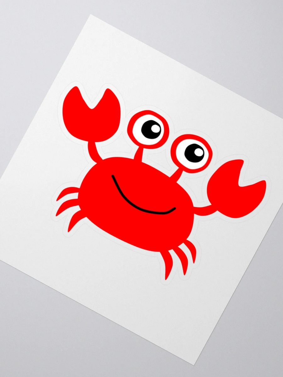 Happy Crab / Sticker product image (2)
