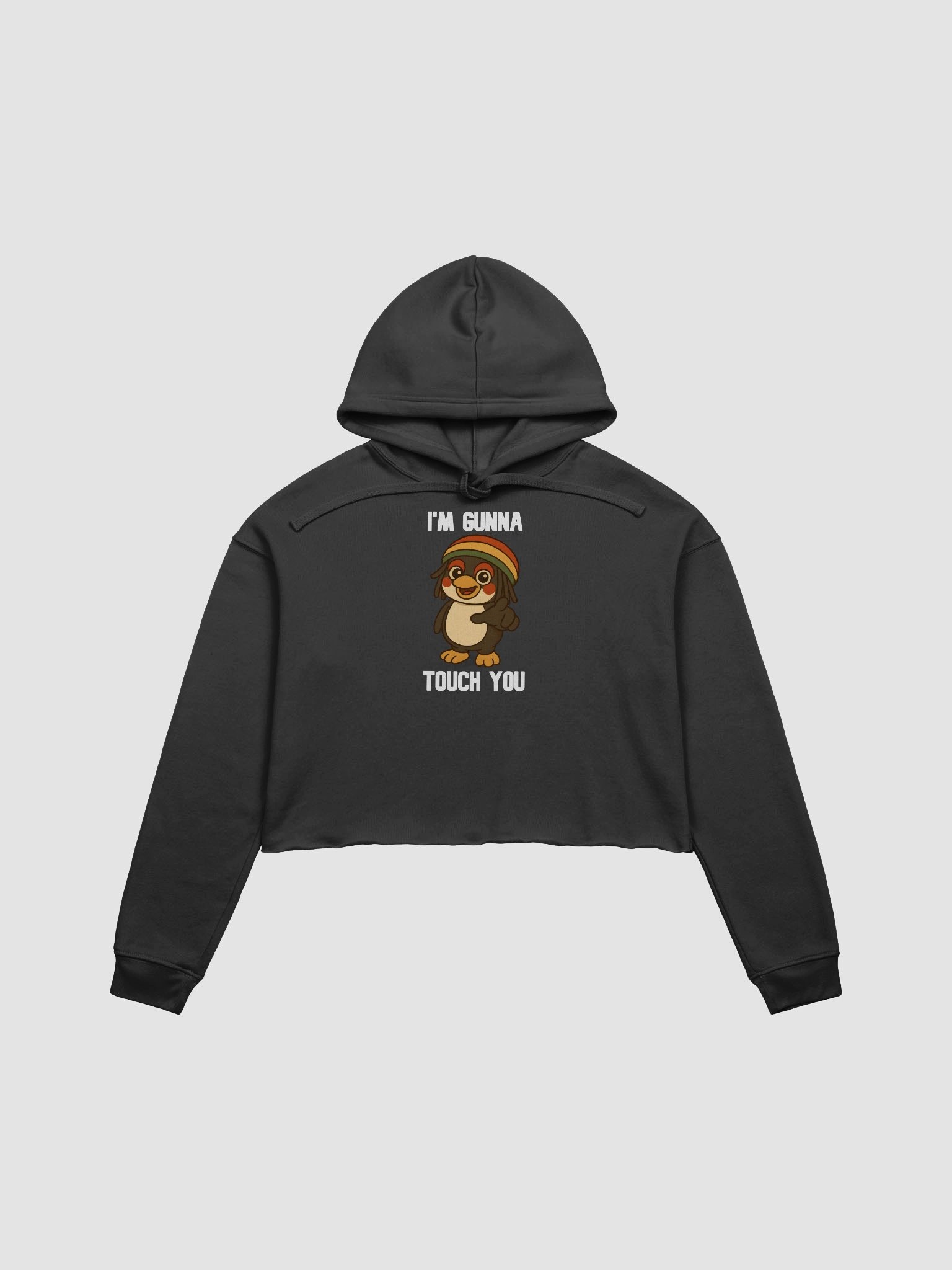 IM GUNNA TOUCH U Crop Hoodie product image (4)