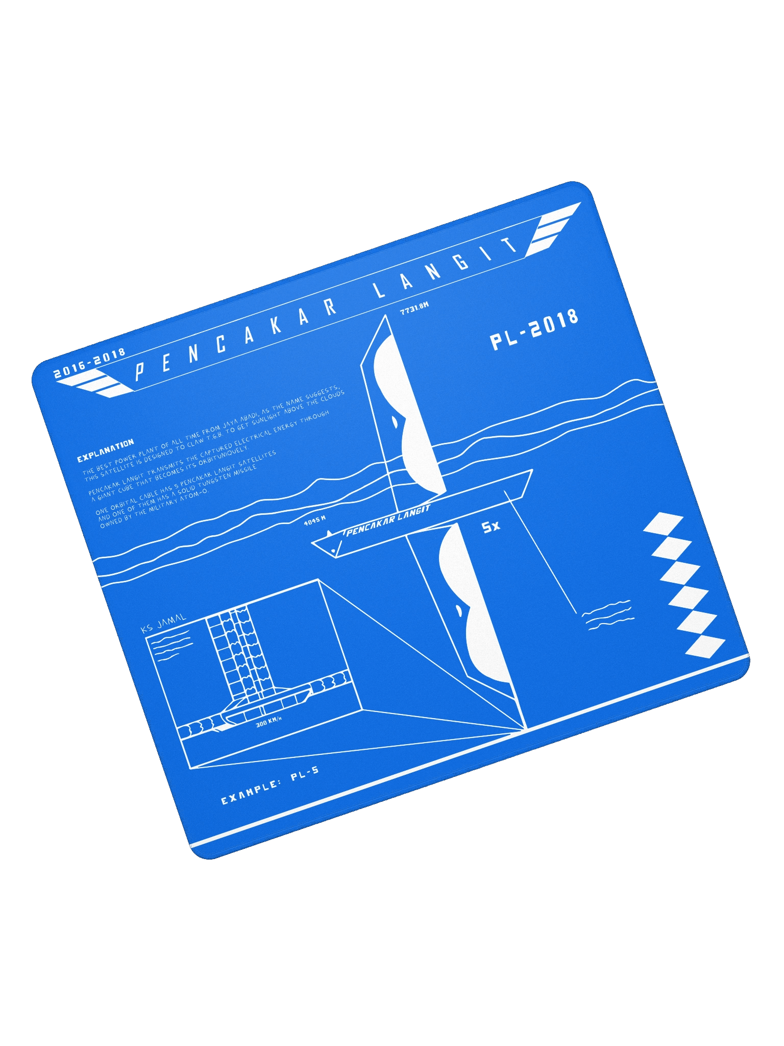 DESKMAT | PENCAKAR LANGIT product image (1)