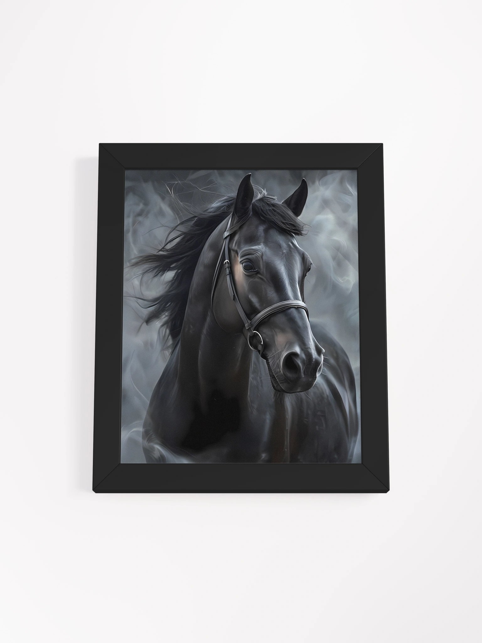 Misty Motion Horse Framed Poster product image (2)
