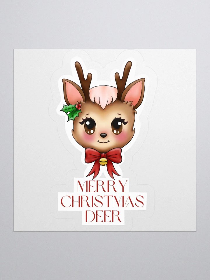 Merry Christmas Deer sticker product image (1)