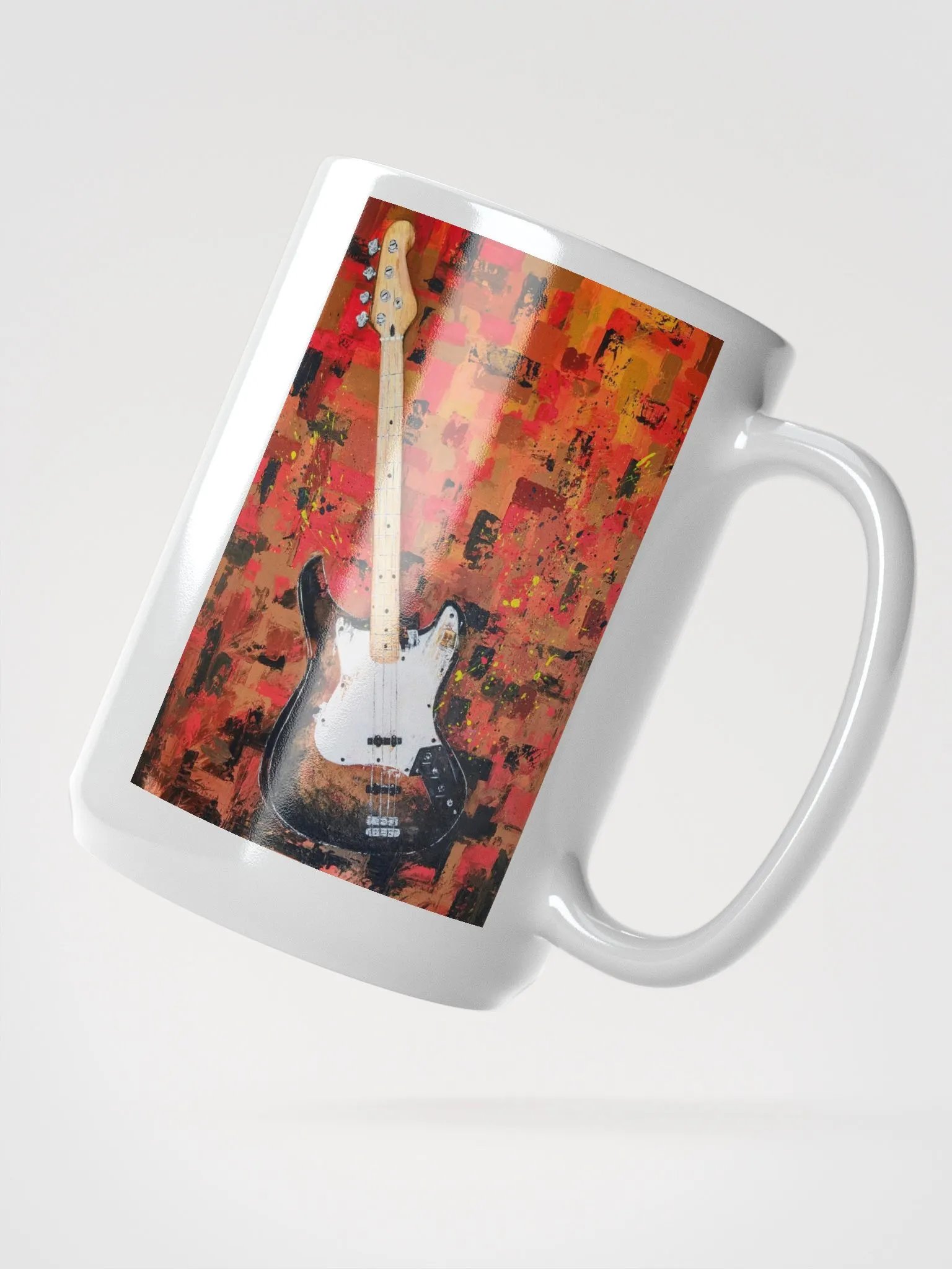 Bold Block Mug - POLARY'S Collection Electric Bass product image (1)