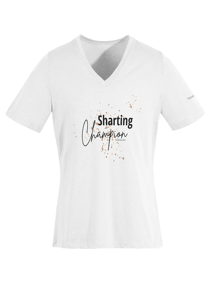 Sharting Champion Black - Women's V-Neck Tee product image (1)