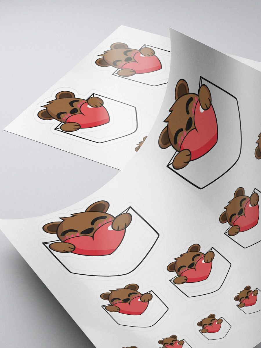 Drybear Pocket Love Sticker Sheet product image (4)