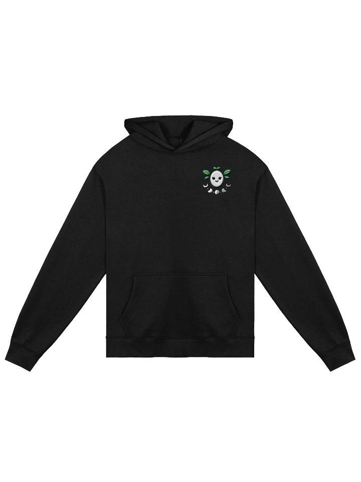 Unisex Premium Oversized Hoodie Rethaly lune masque joyeux plantes brodé product image (1)