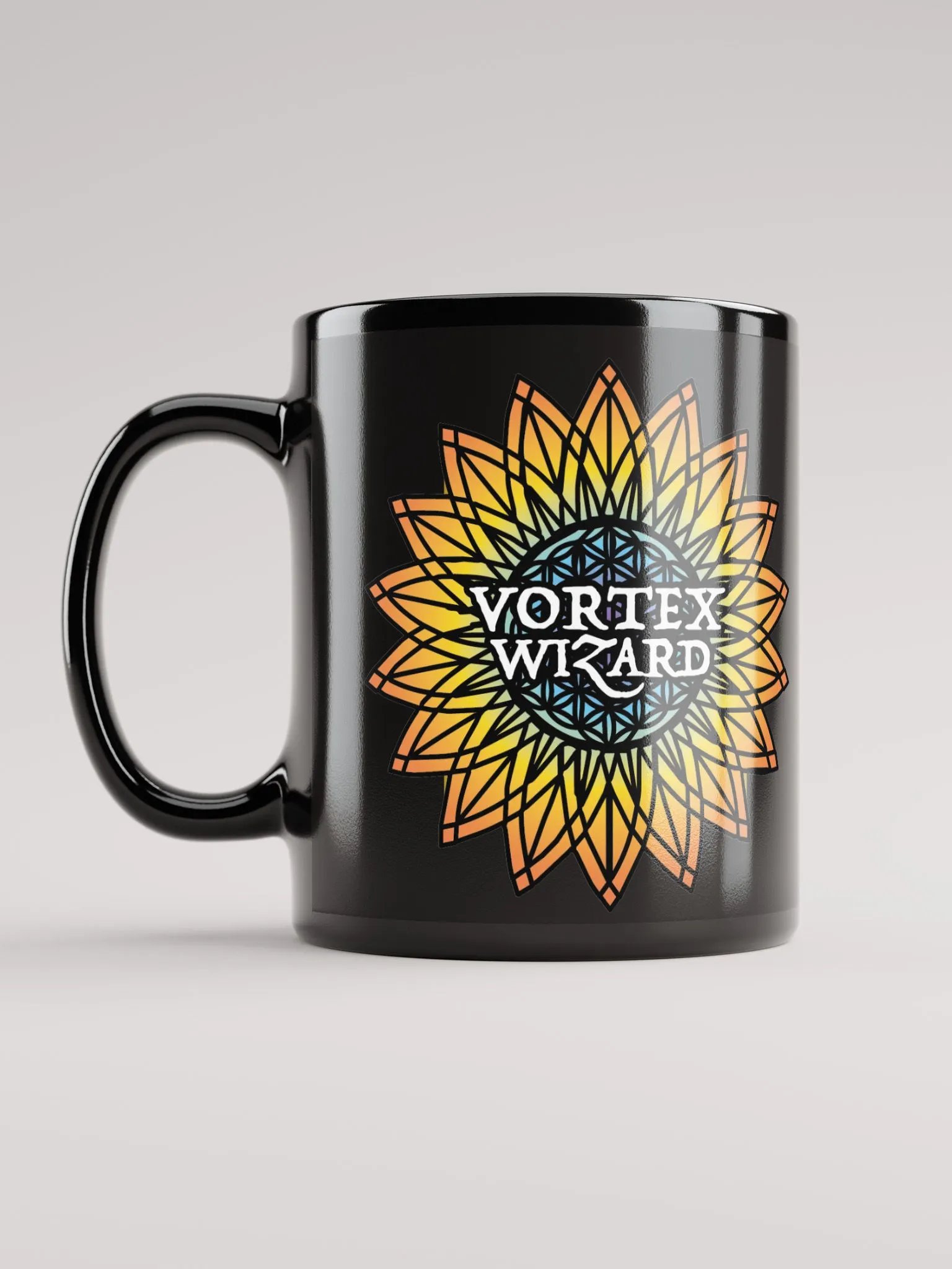 OWN IT! YOU ARE A VORTEX WIZARD • black ceramic mug product image (6)