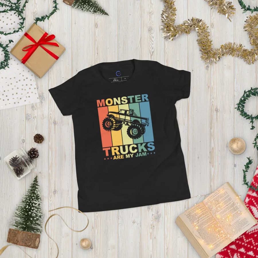 Jammin' Monster Trucks Youth T-Shirt product image (5)