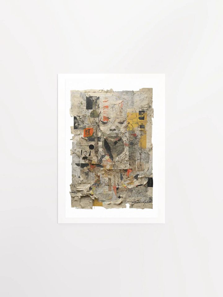 'Mental Salvation' by Edward Martin Mixed Media Collage product image (2)