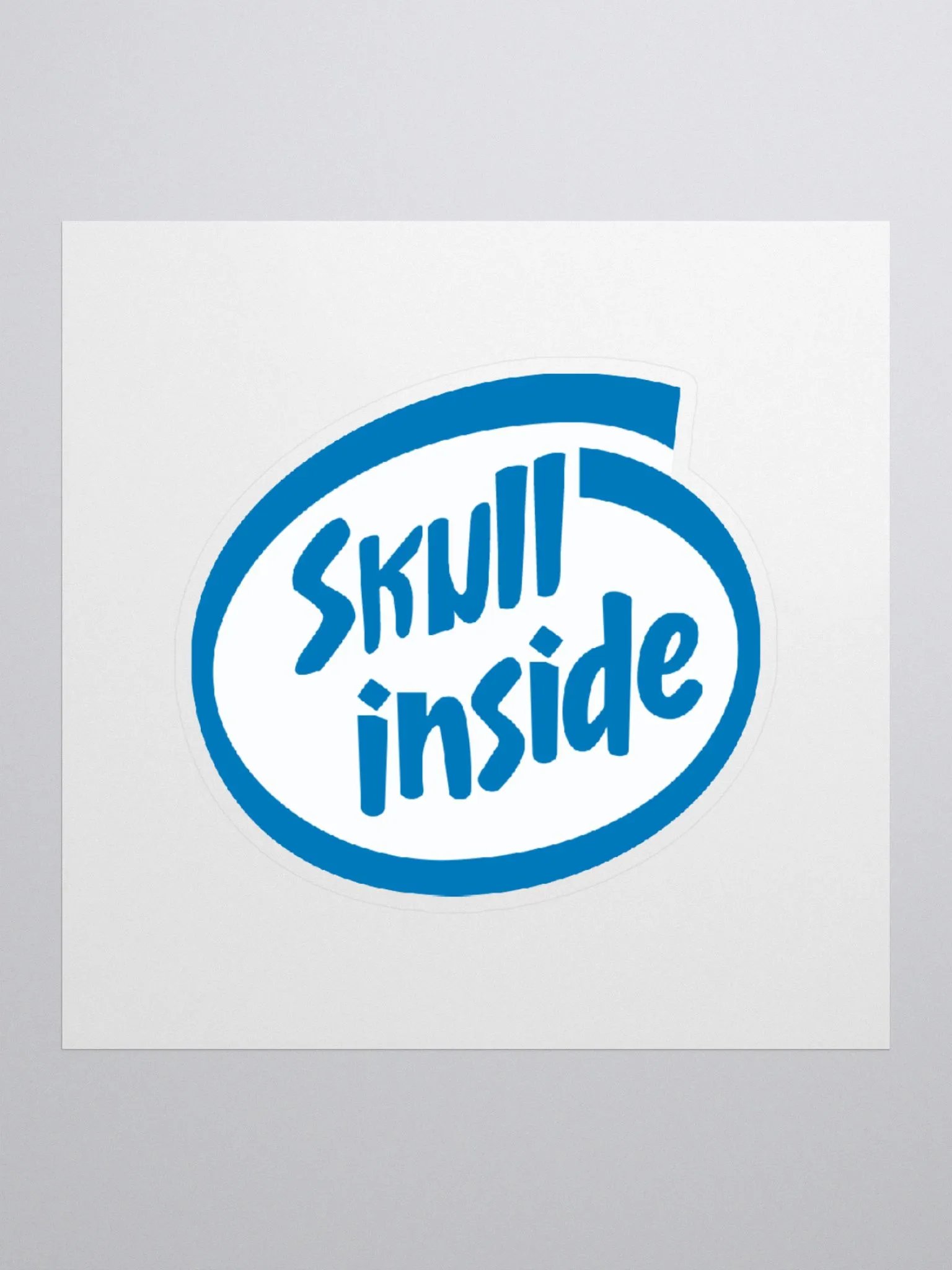 Skull Inside - Sticker product image (1)
