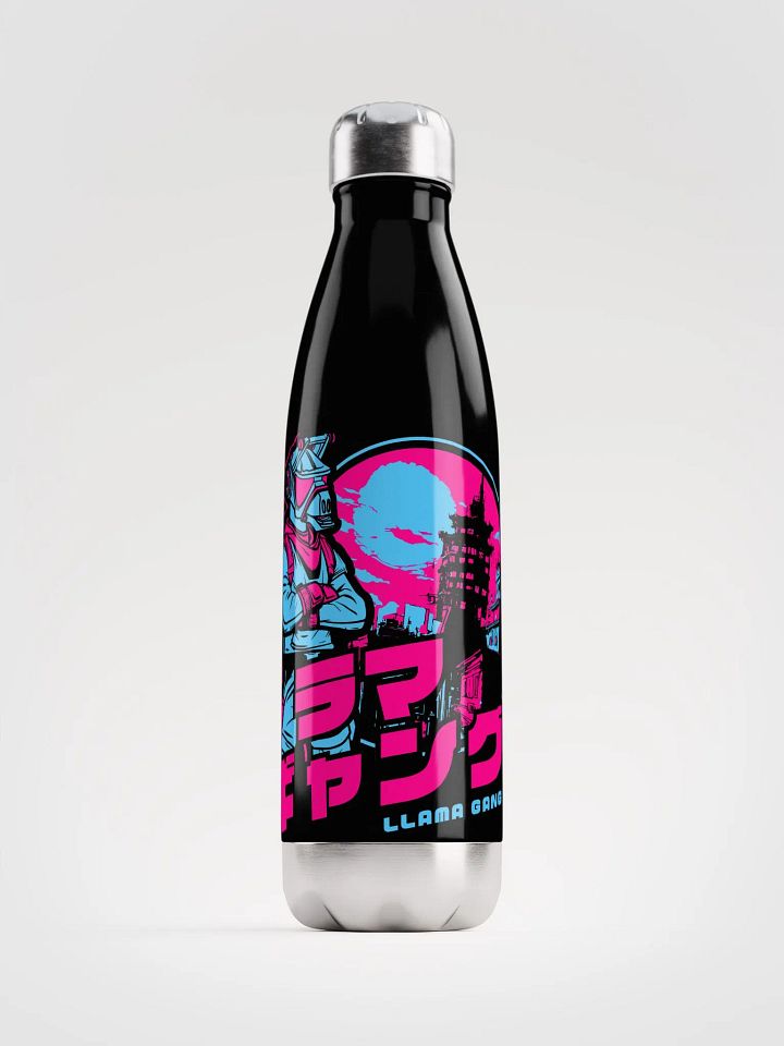 Neo Tilted Black Water Bottle product image (1)
