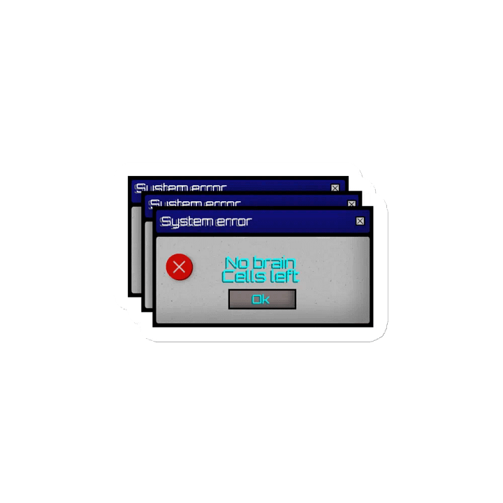 Error Message Collection - Die-Cut Magnets Set product image (2)