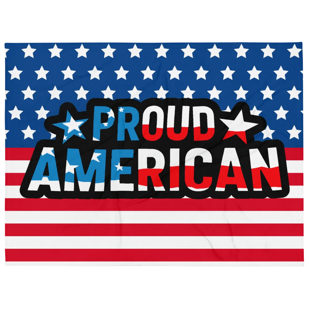 Throw Blanket: Proud American product image (2)