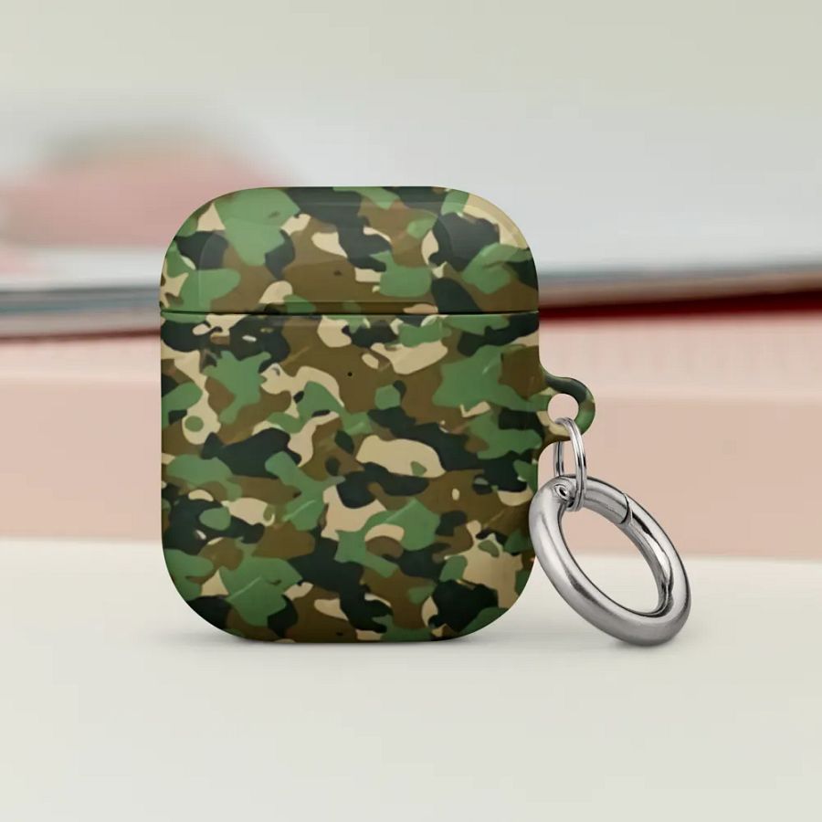 Green Camo AirPod Case product image (4)