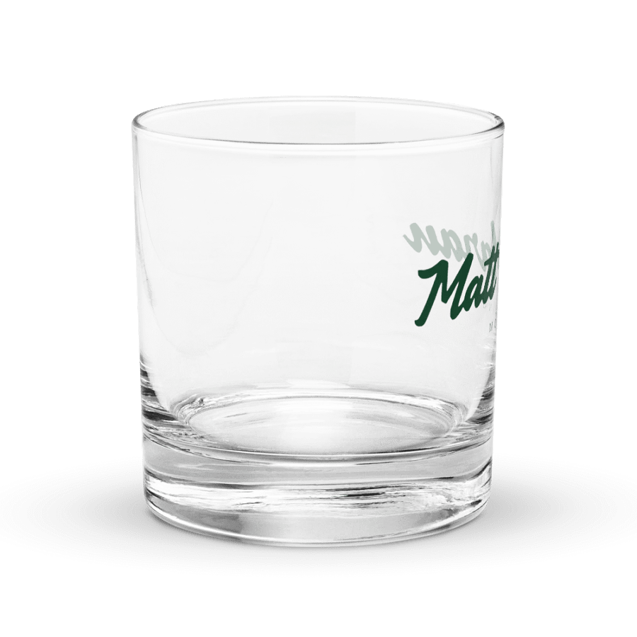 Matt Maran Motoring Lowball Glass product image (3)