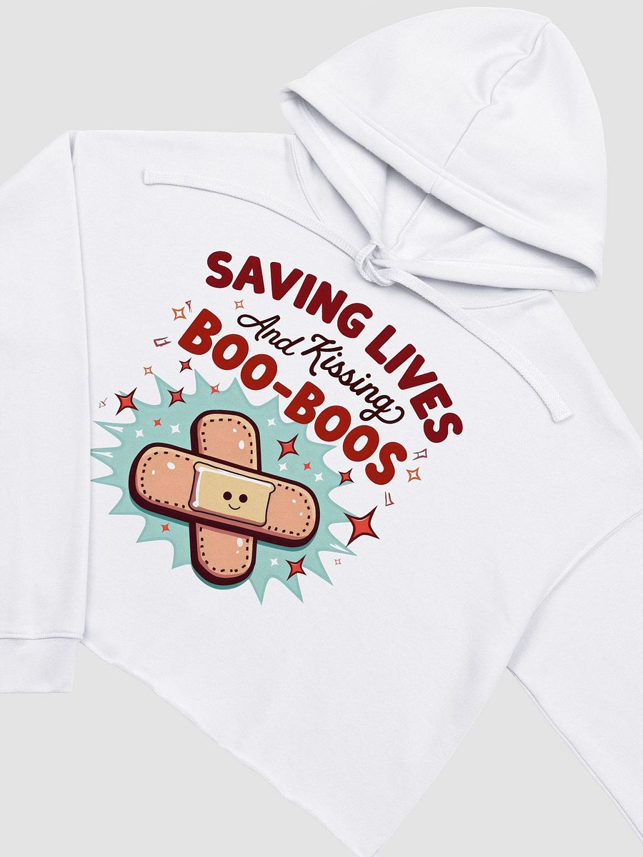 Boo-Boo Kisses Cropped Hoodie product image (13)