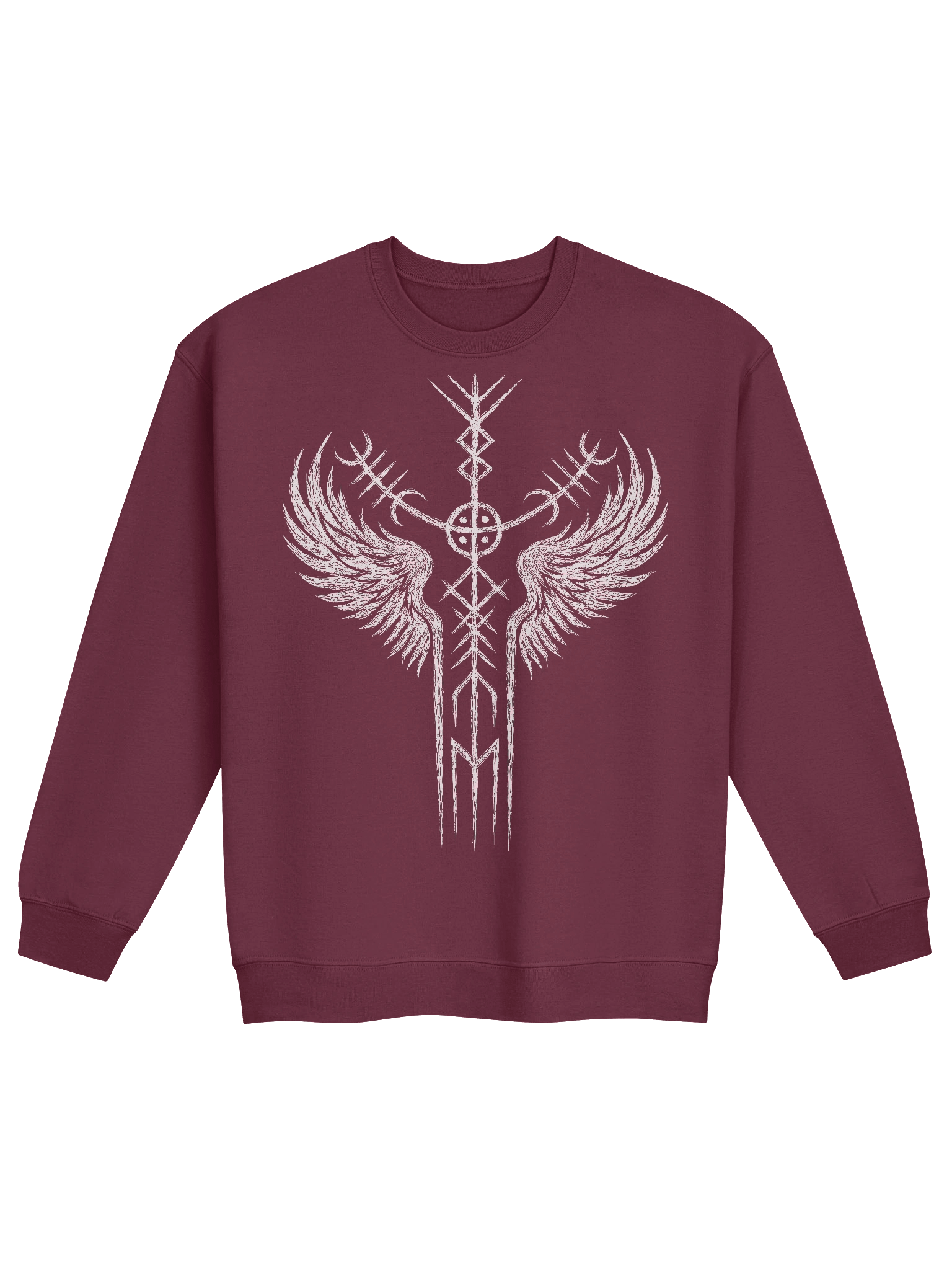Carved Valkyrie Stave Sweatshirt product image (3)
