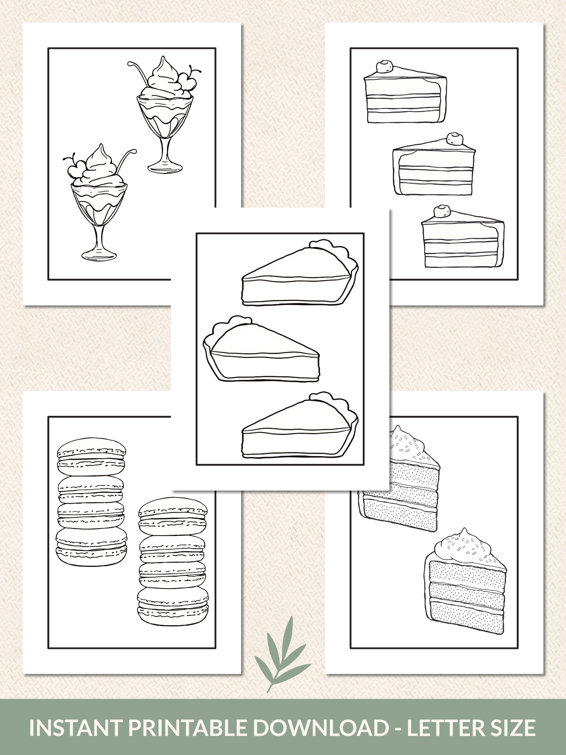 Cozy Coffee Break Coloring Pages – Printable Set of 15 product image (4)