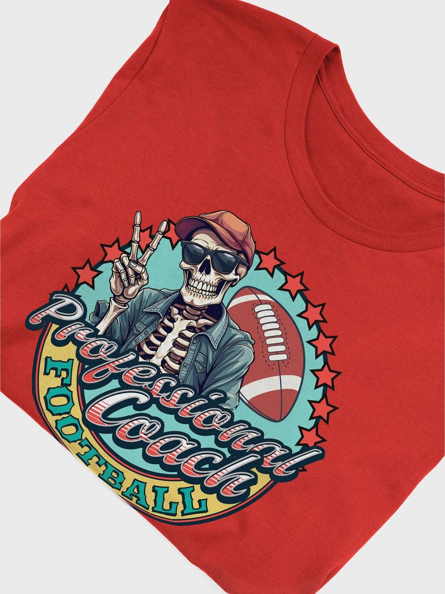 Professional Coach Skeleton Football Iconic Softness T-Shirt product image (3)