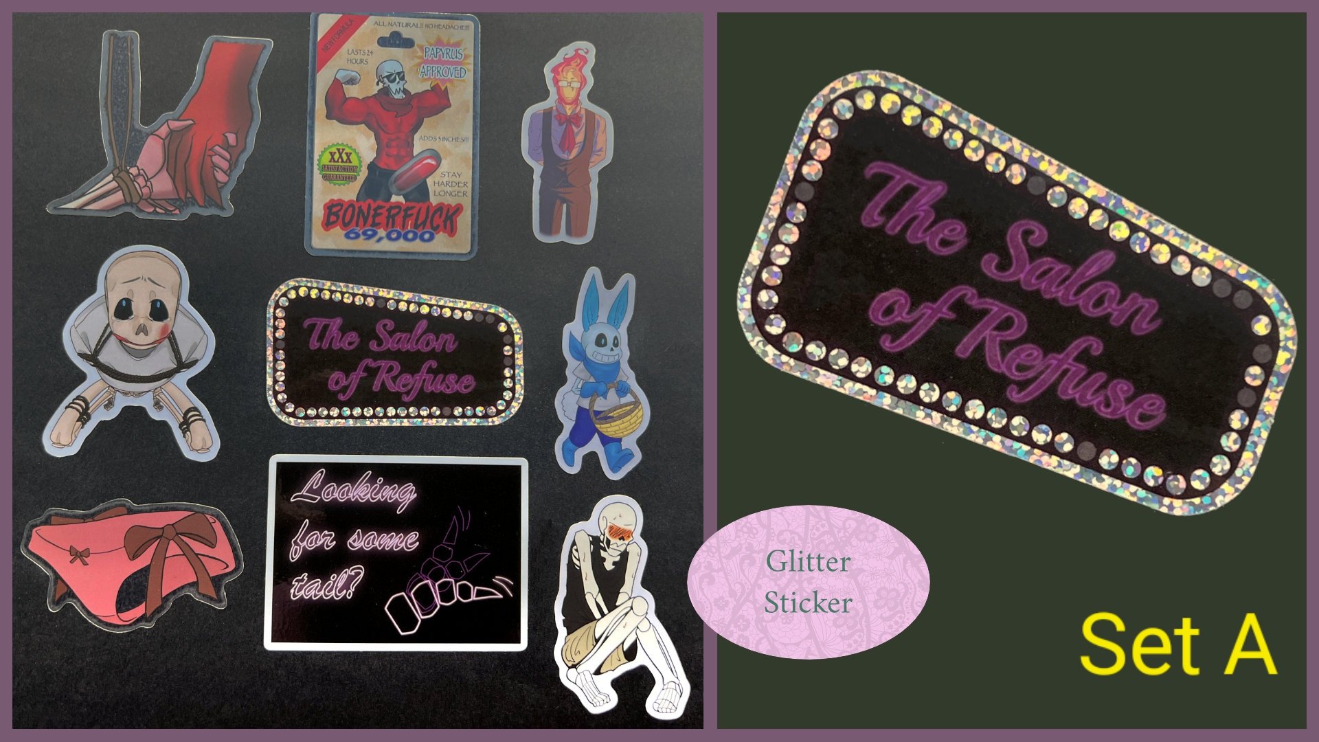 Salon of Refuse Sticker Packs [CLEARANCE] product image (2)